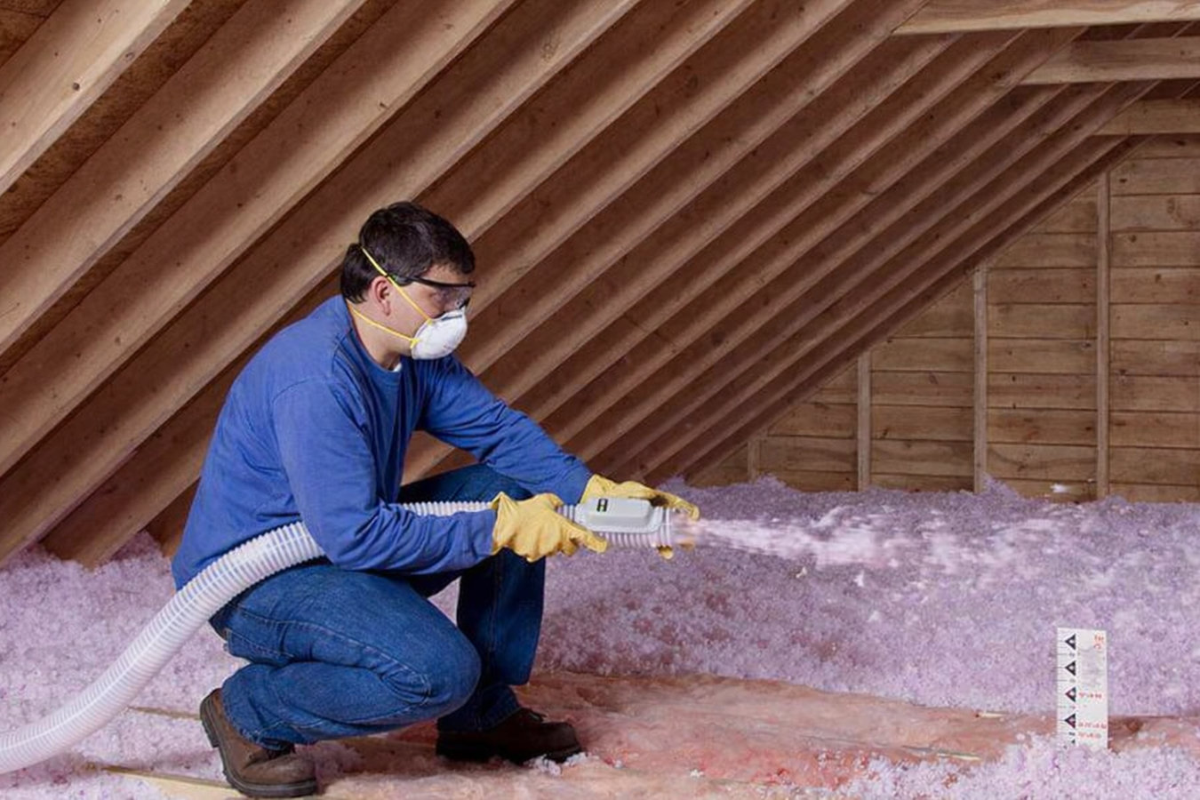 Blown-in insulation in Champaign, IL